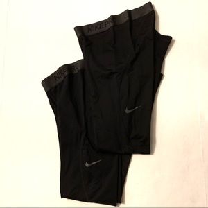 Nike Dri-Fit Black Leggings size XS (bundle of two)